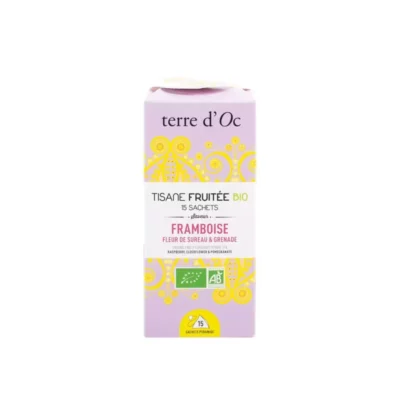 tisane framboise terre d'oc réunion